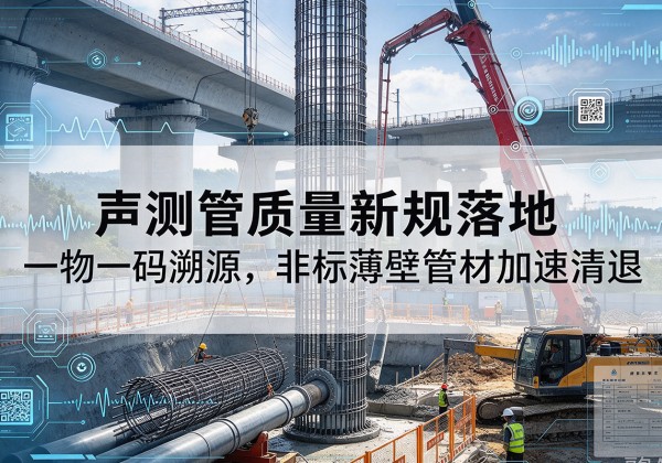 海城声测管质量新规落地，一物一码溯源，非标薄壁管材加速清退